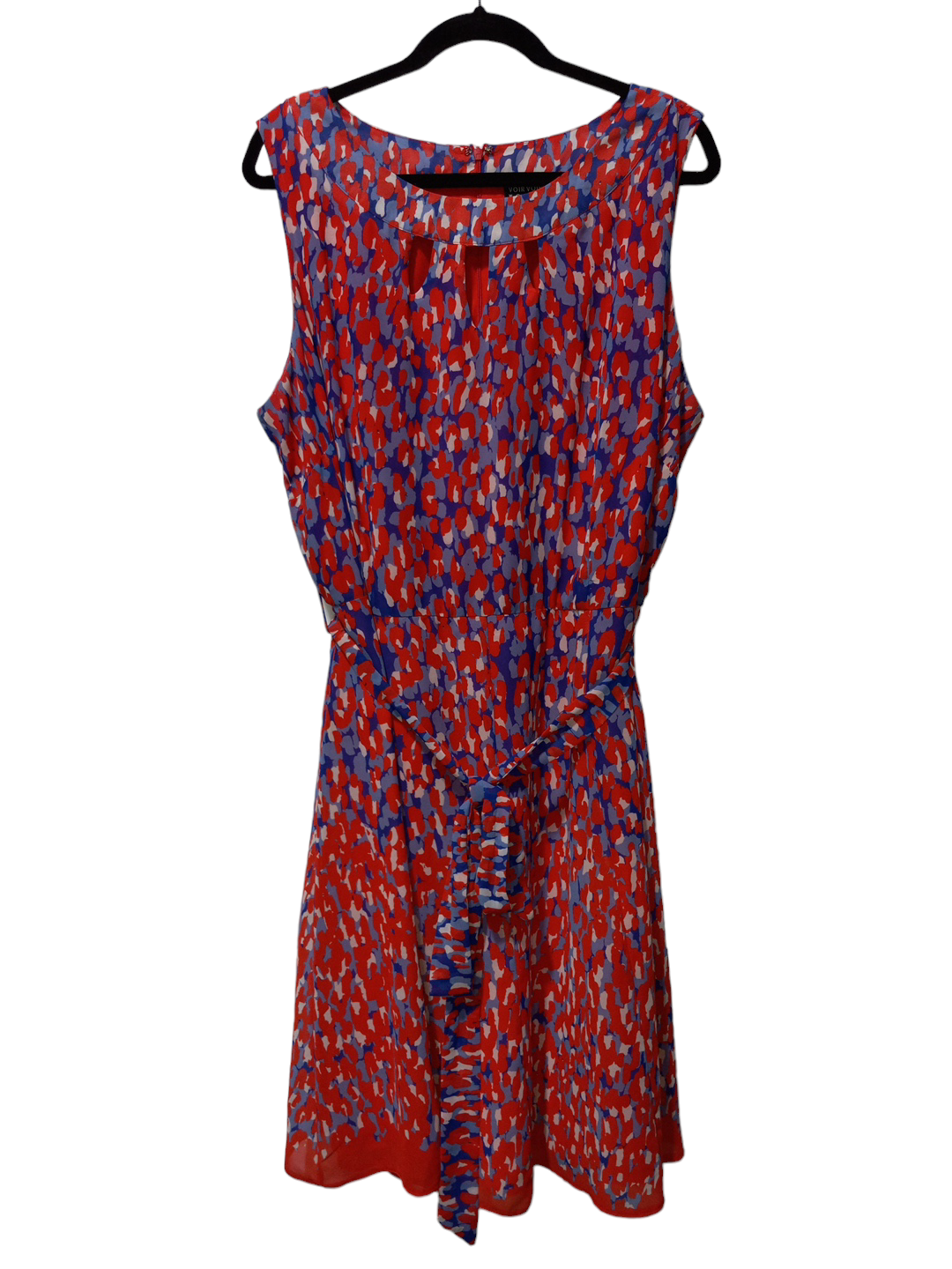 Multi-colored Dress Casual Short Voir Voir, Size 2x