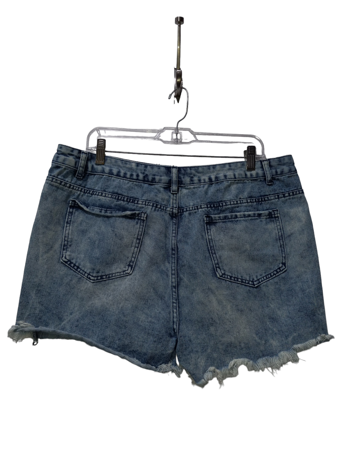 Blue Denim Shorts Crazy Train, Size 15