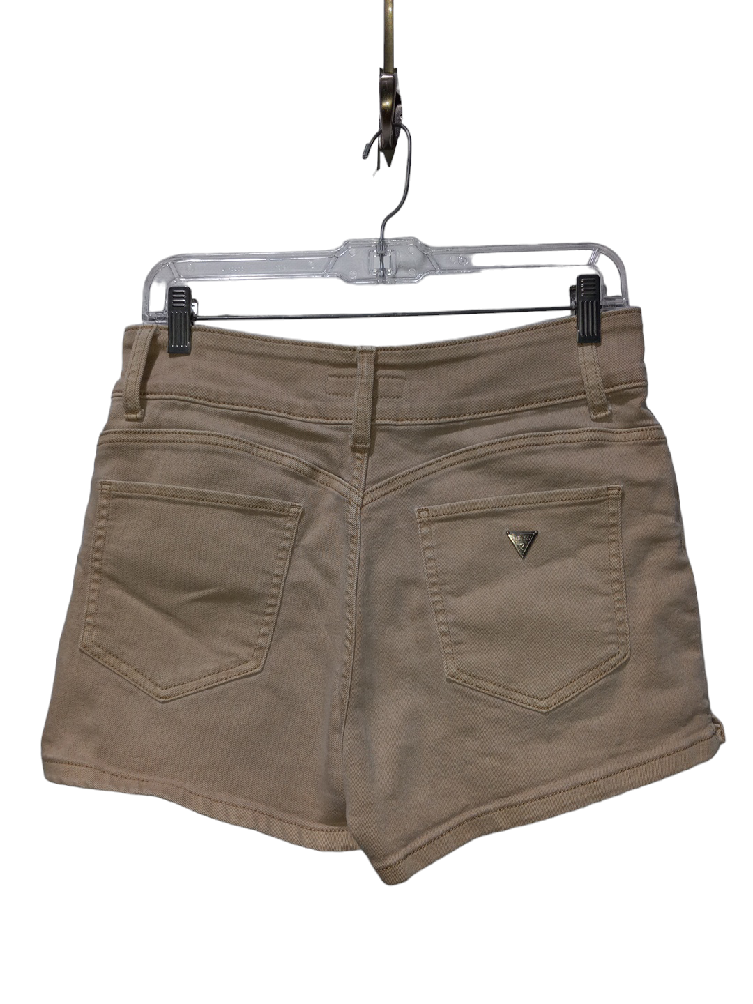 Tan Denim Shorts Guess, Size 10