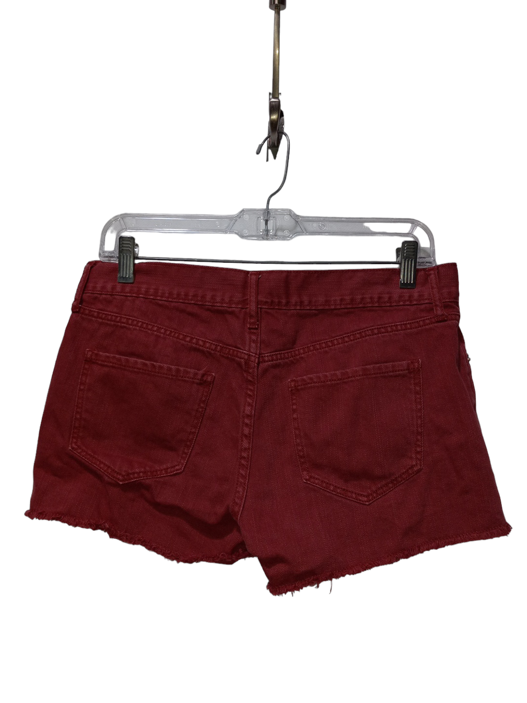 Red Denim Shorts Old Navy, Size 4