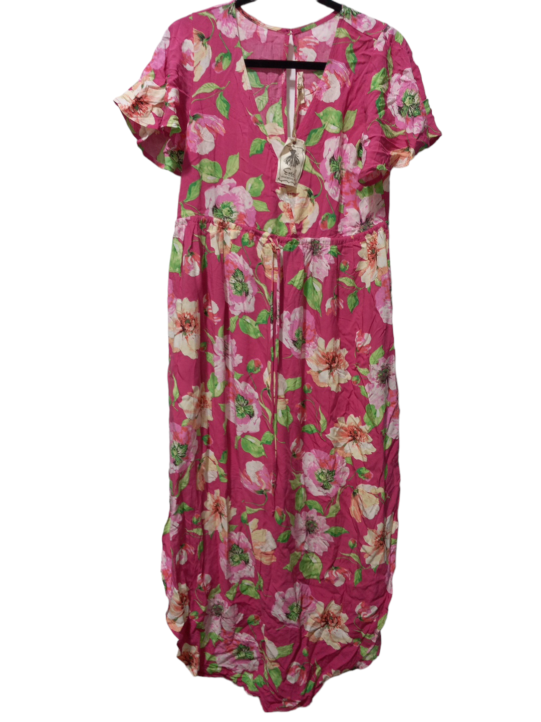 Floral Print Dress Casual Maxi Easel, Size S