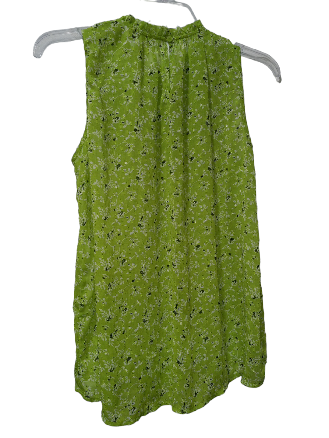 Green Blouse Sleeveless Rachel Zoe, Size S