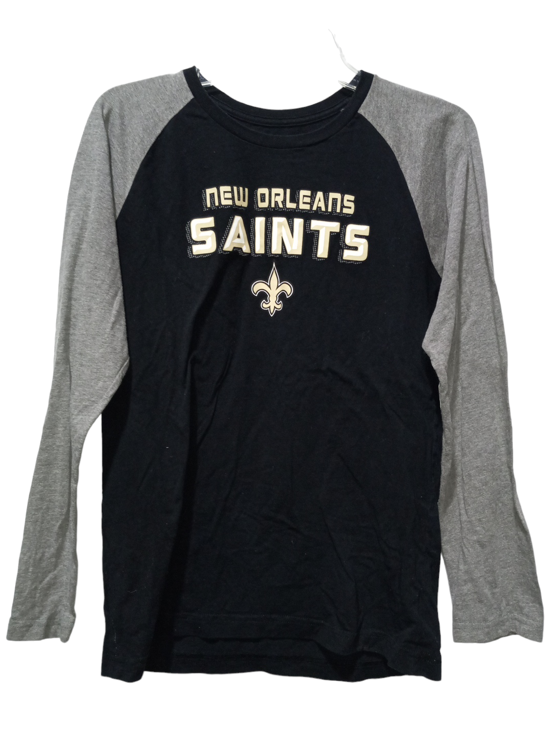 Black & Grey Top Long Sleeve Nfl, Size Xl