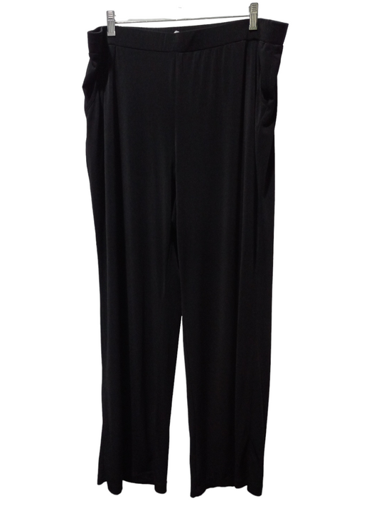 Black Pants Dress Ny Collection, Size 3x