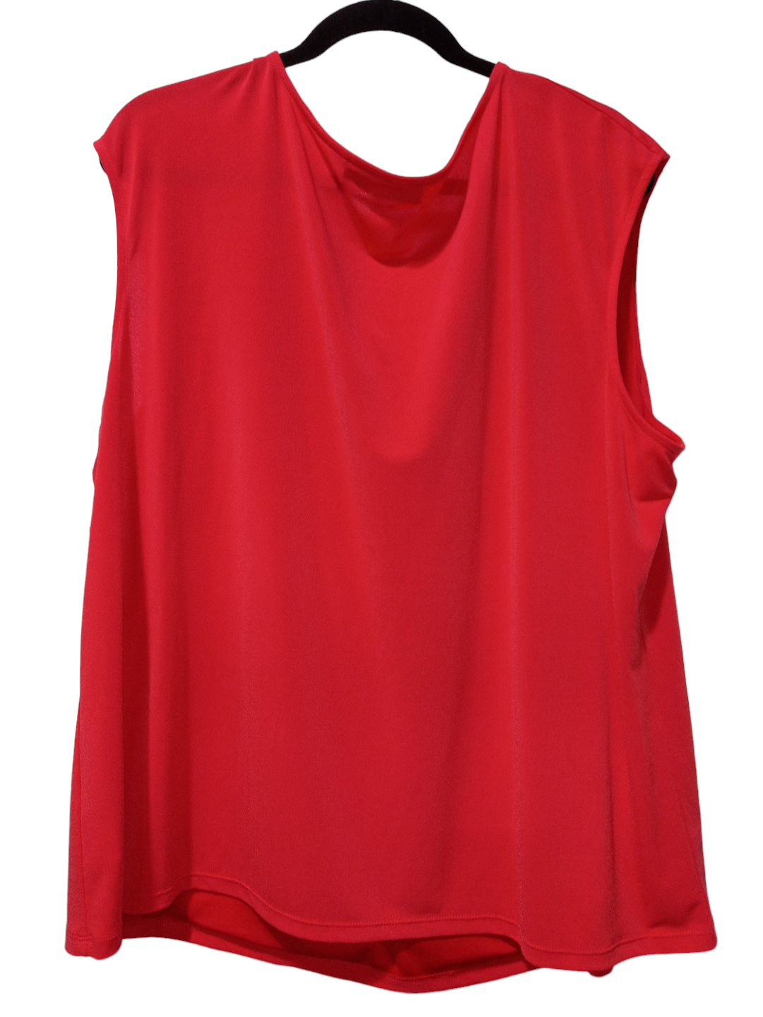 Red Blouse Sleeveless Kasper, Size 3x