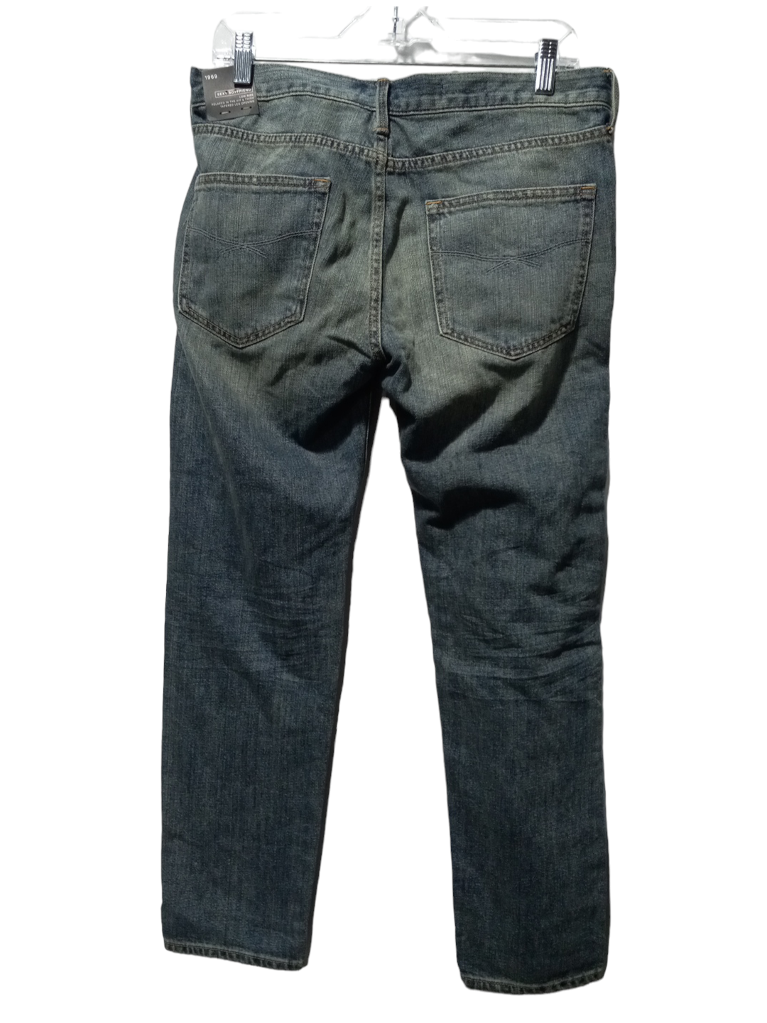 Blue Denim Jeans Boyfriend Gap, Size 4