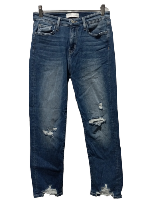 Blue Denim Jeans Boyfriend Flying Monkey, Size 4