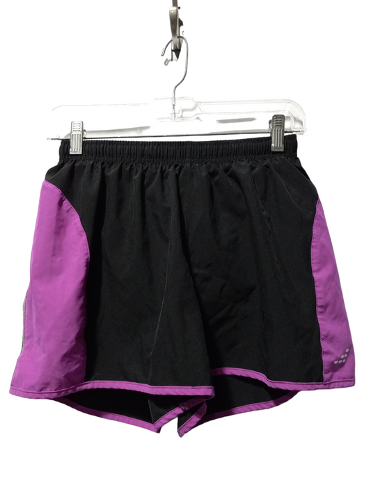 Black & Purple Athletic Shorts Bcg, Size M