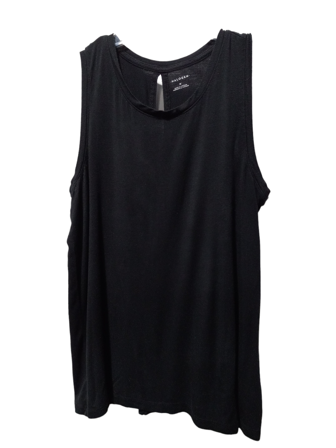 Black Athletic Tank Top Halogen, Size M