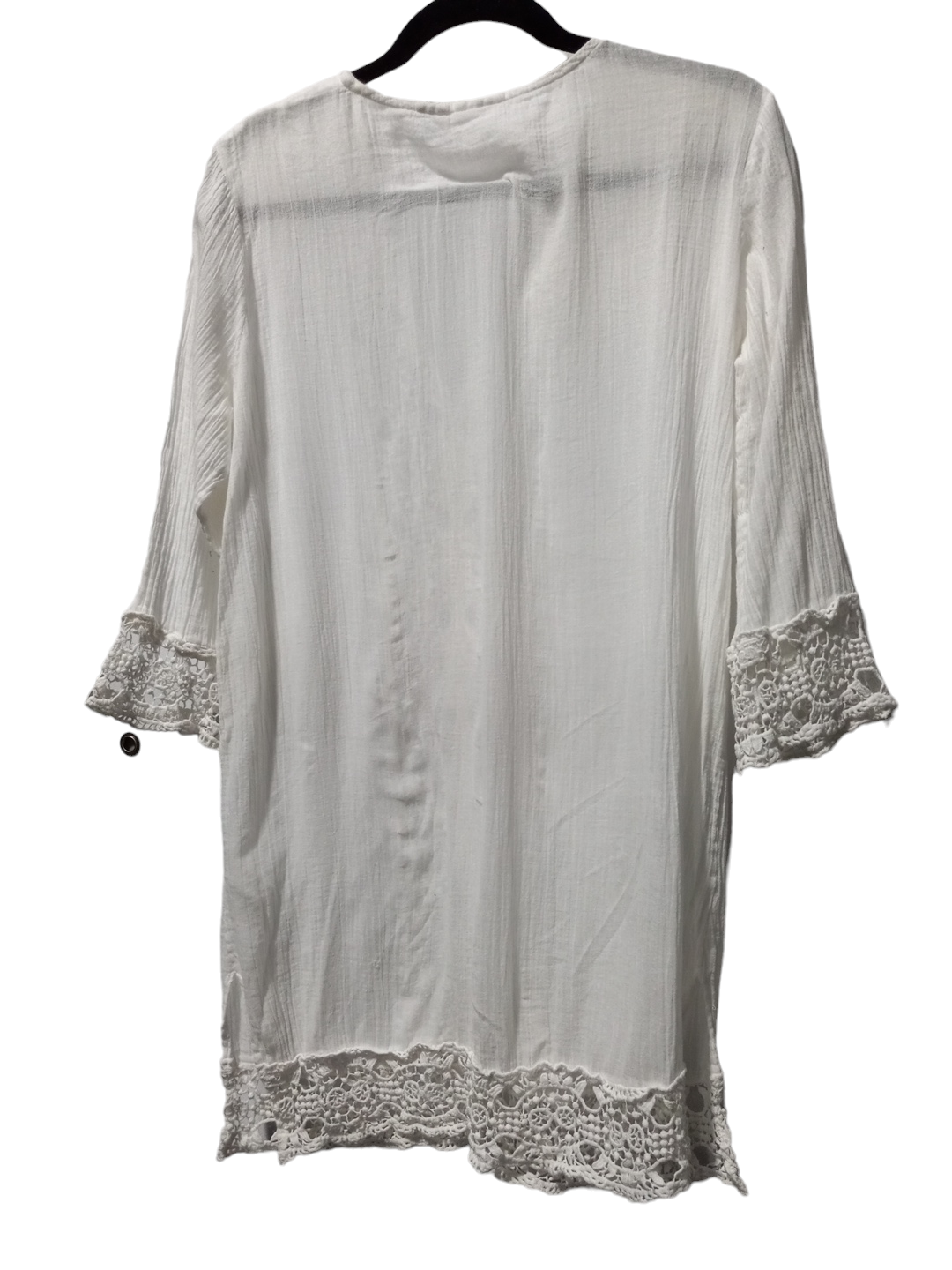 White Swimwear Cover-up Sigrid Olsen, Size S