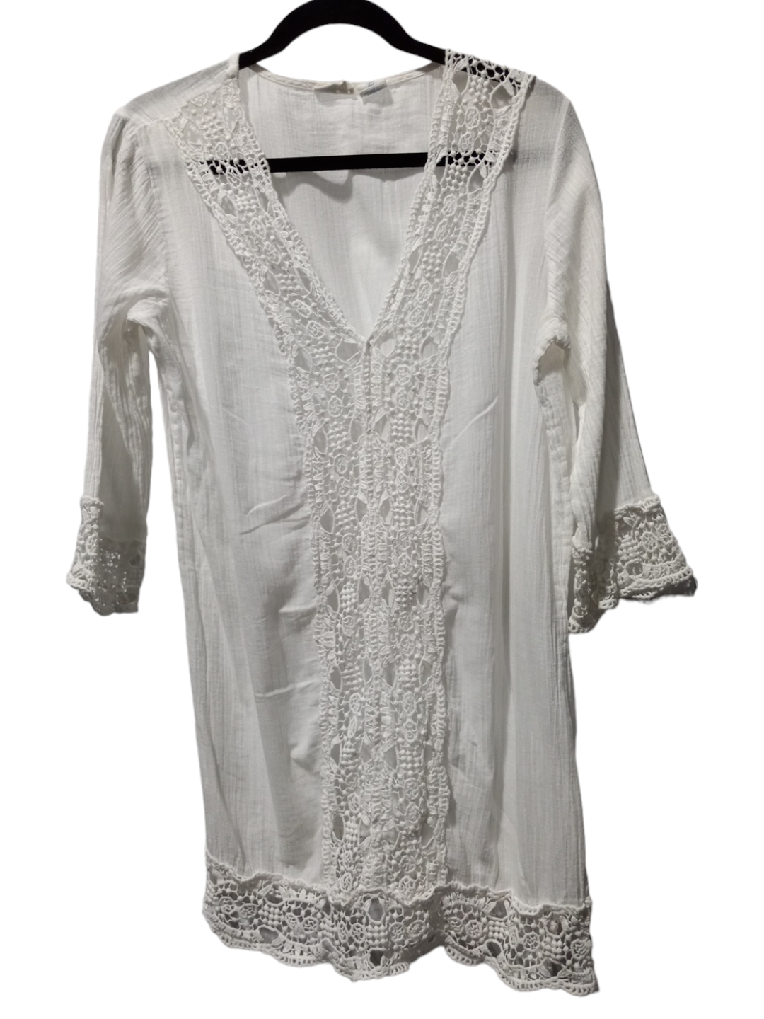 White Swimwear Cover-up Sigrid Olsen, Size S