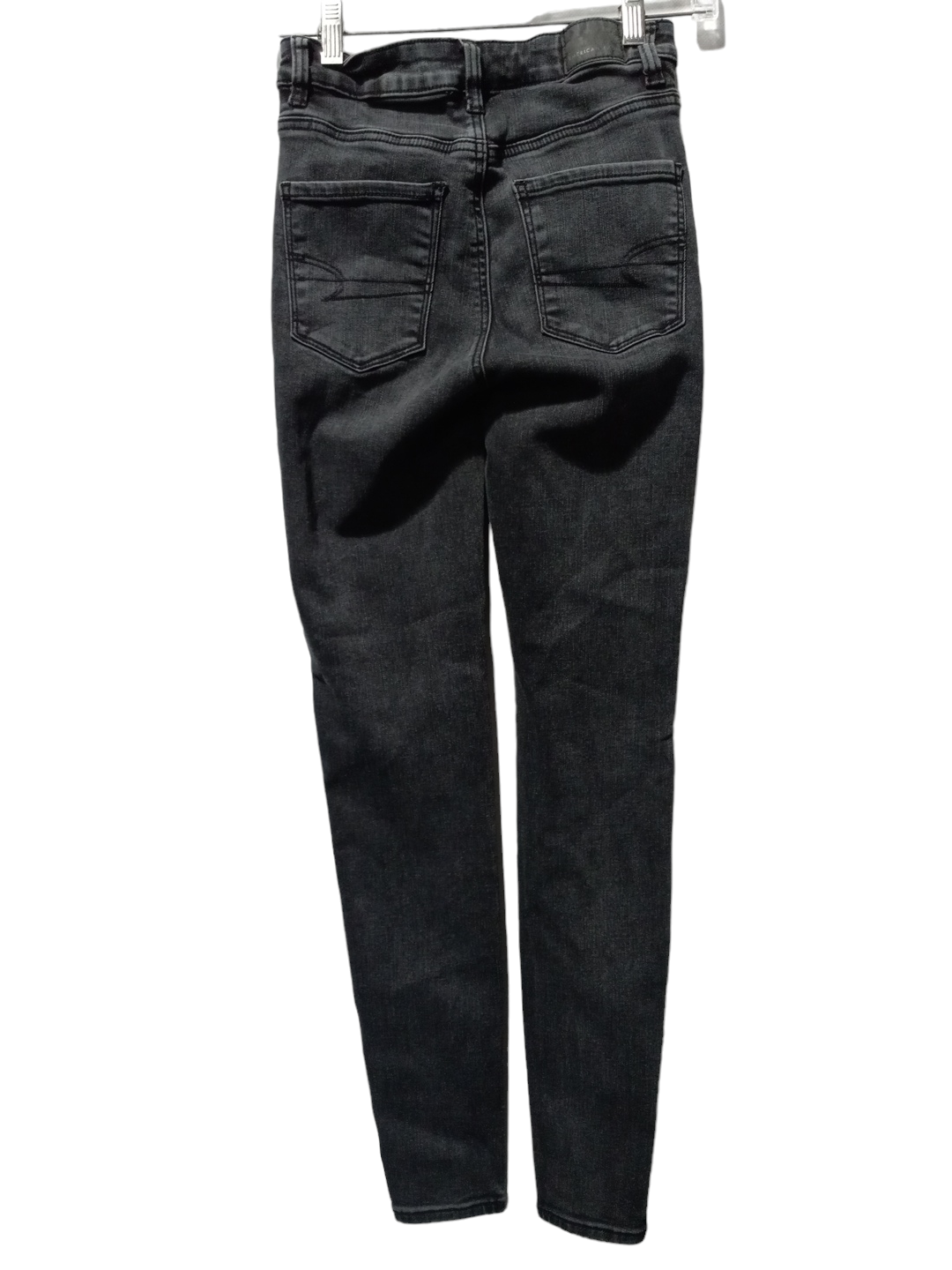 Black Denim Jeans Skinny American Eagle, Size 0