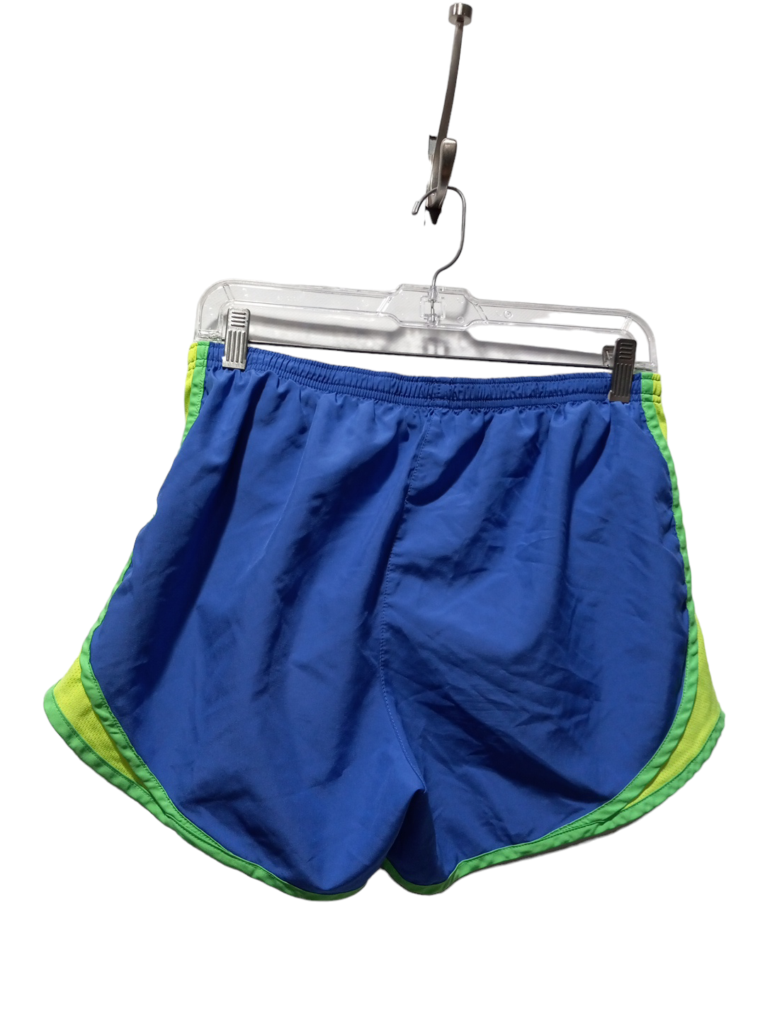 Blue & Green Athletic Shorts Nike Apparel, Size M