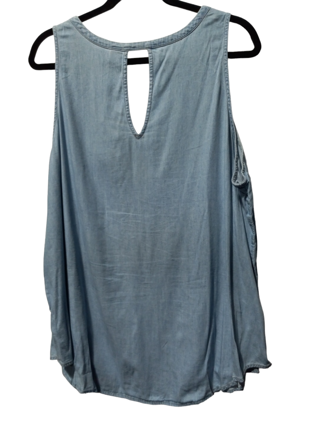 Blue Denim Top Sleeveless Old Navy, Size Xxl