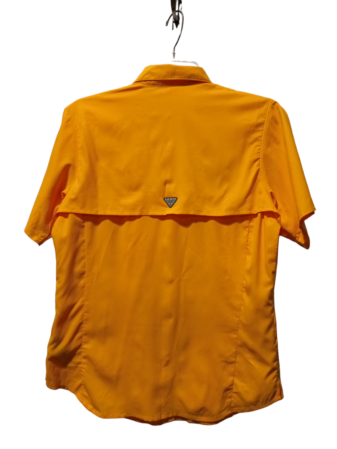 Yellow Top Short Sleeve Columbia, Size S