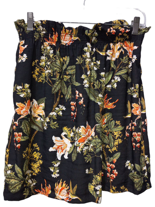 Flowered Skirt Mini & Short H&m, Size 8