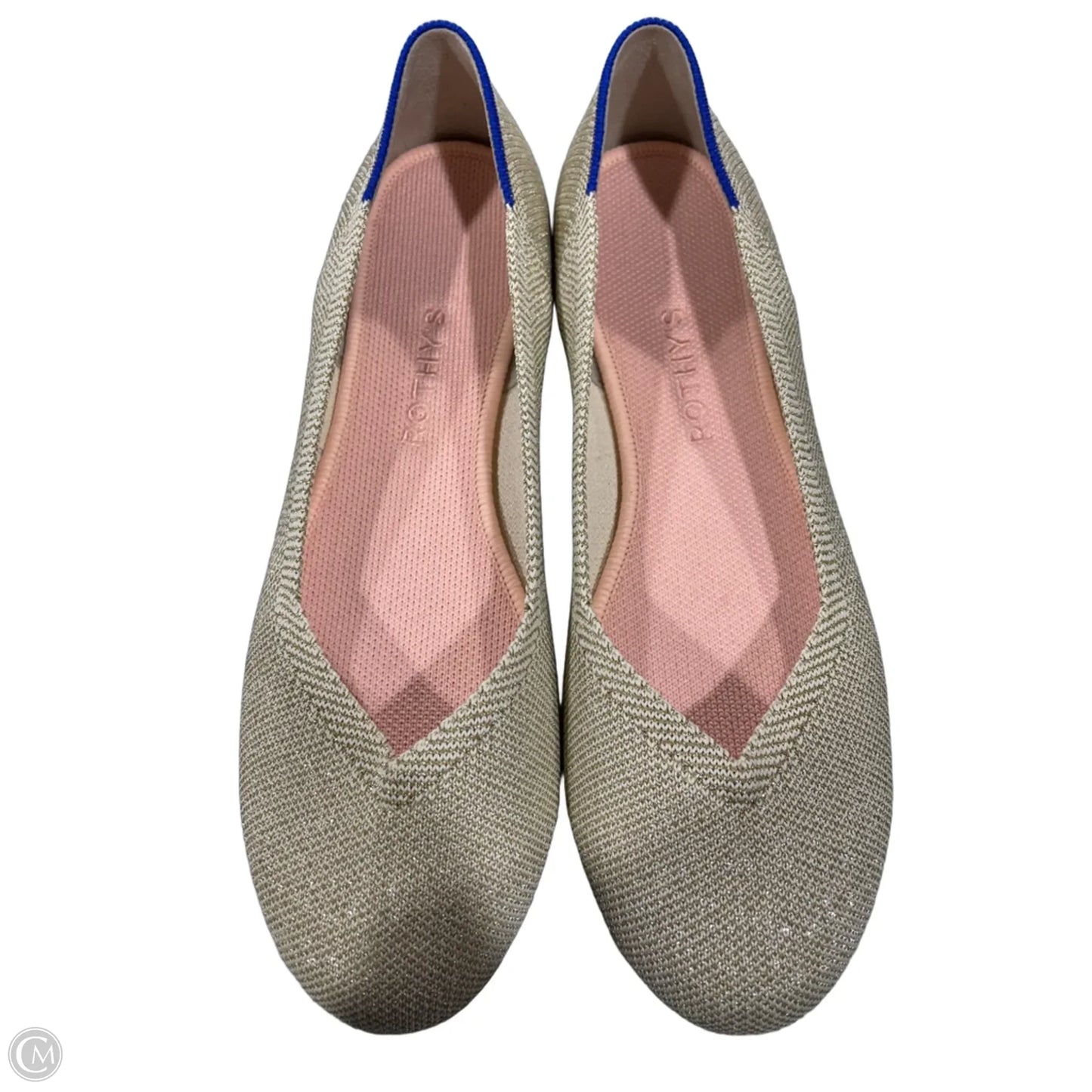 Sandals Flats By Rothys In Gold, Size: 8.5