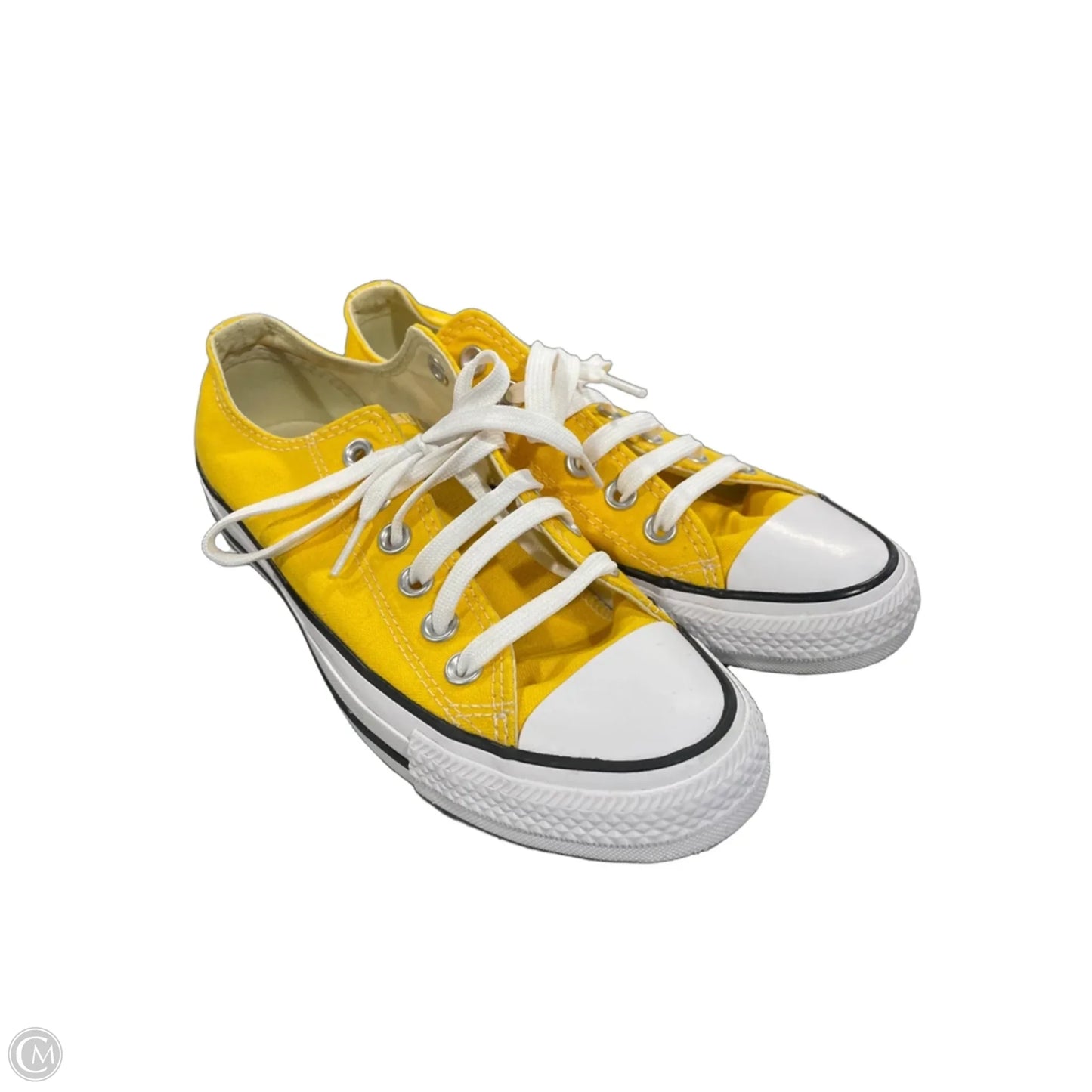Shoes Sneakers By Converse In Yellow, Size: 7