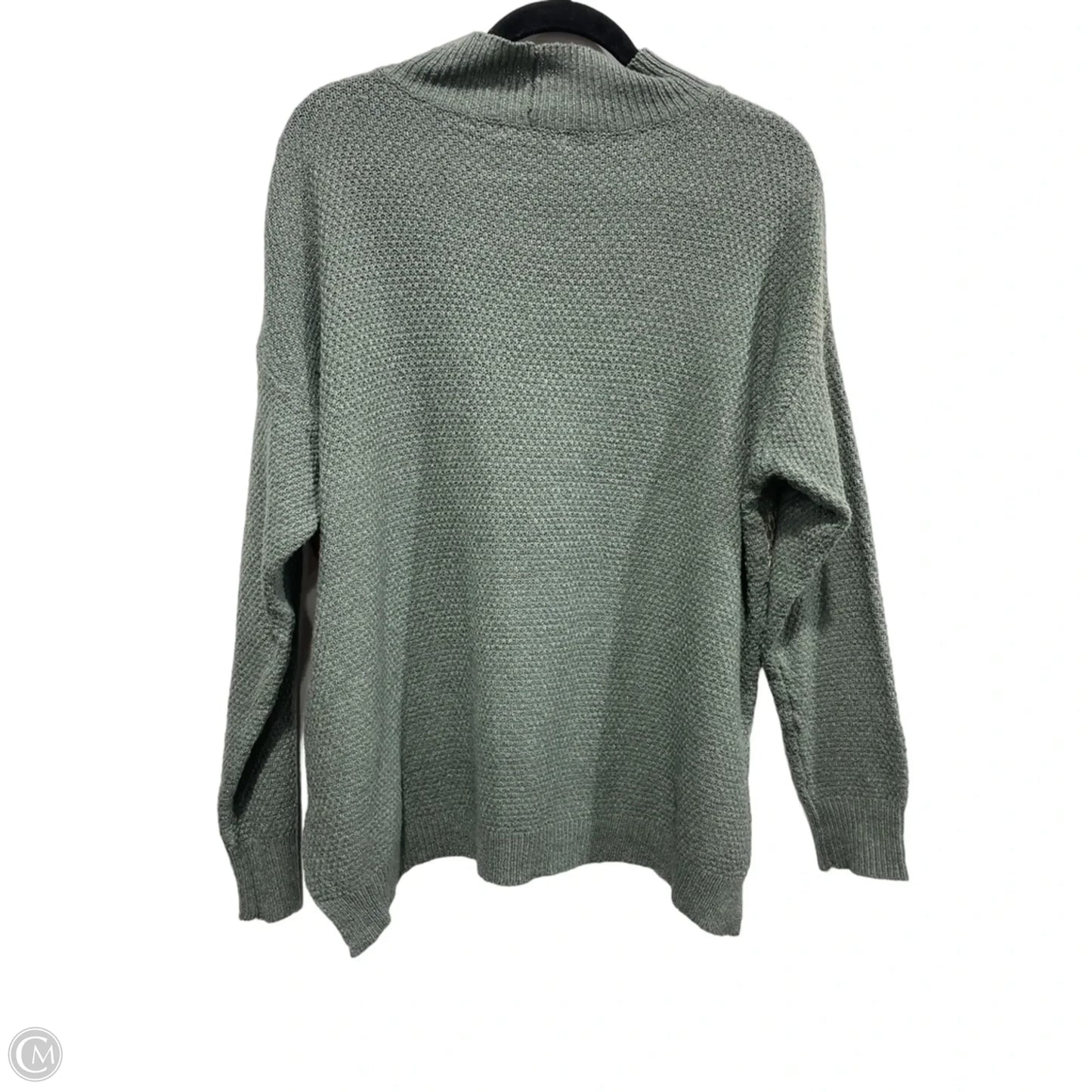 Sweater By Staccato In Green & Tan, Size: M