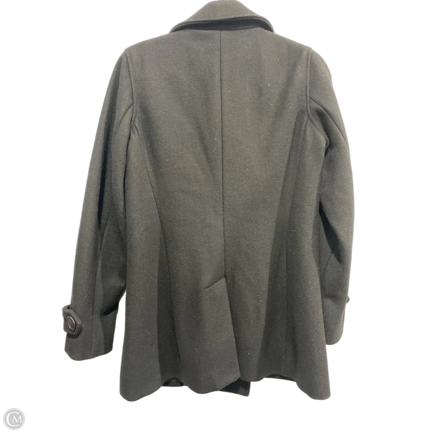 Coat Peacoat By Gap In Black, Size: S