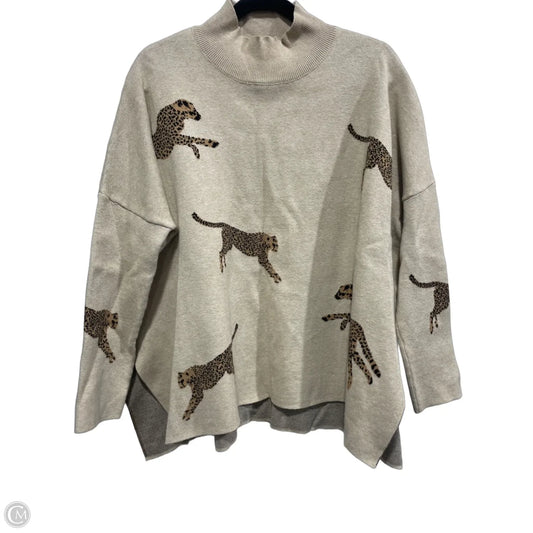 Sweater By Entro In Animal Print, Size: M
