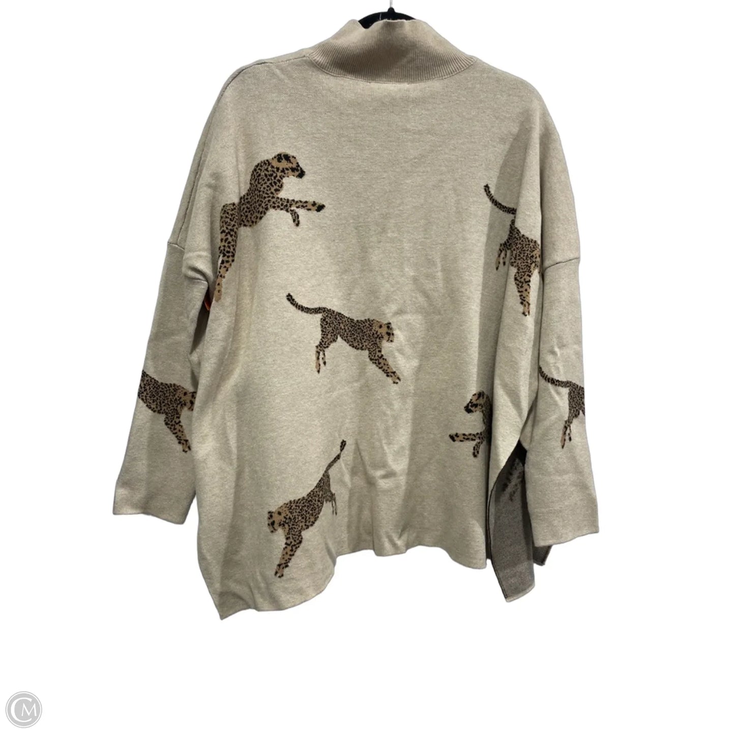 Sweater By Entro In Animal Print, Size: M