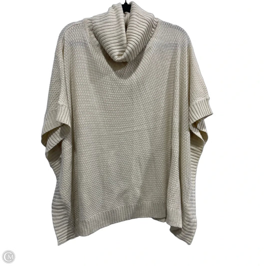 Sweater Short Sleeve By Bar Iii In Cream, Size: S