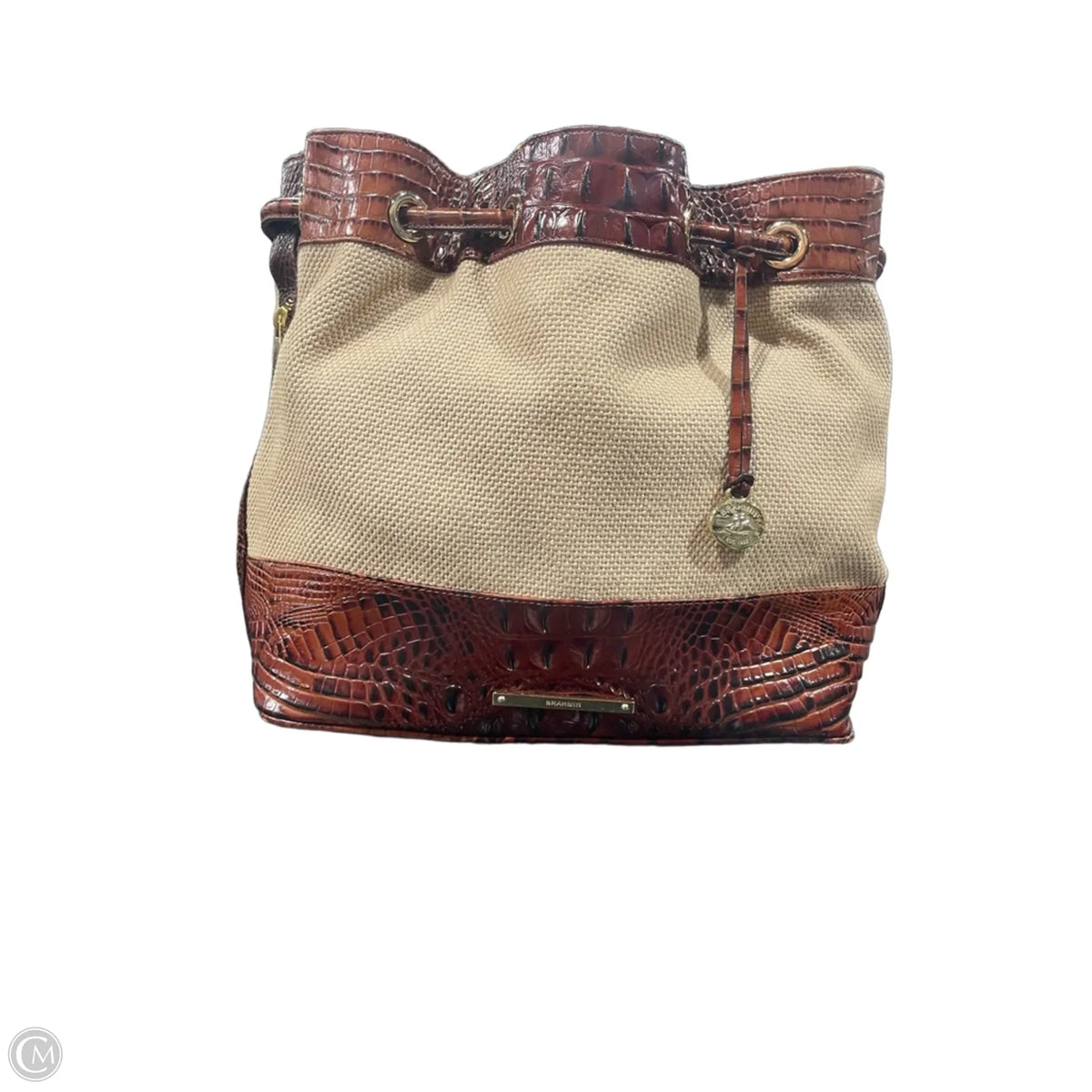 Handbag Designer By Brahmin, Size: Medium
