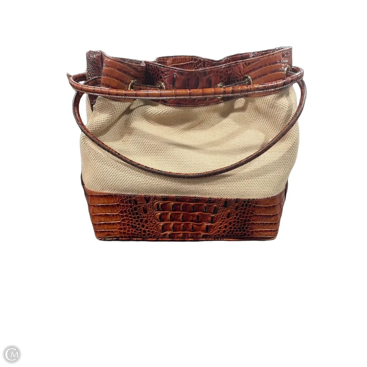 Handbag Designer By Brahmin, Size: Medium
