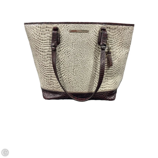 Handbag Designer By Brahmin, Size: Large
