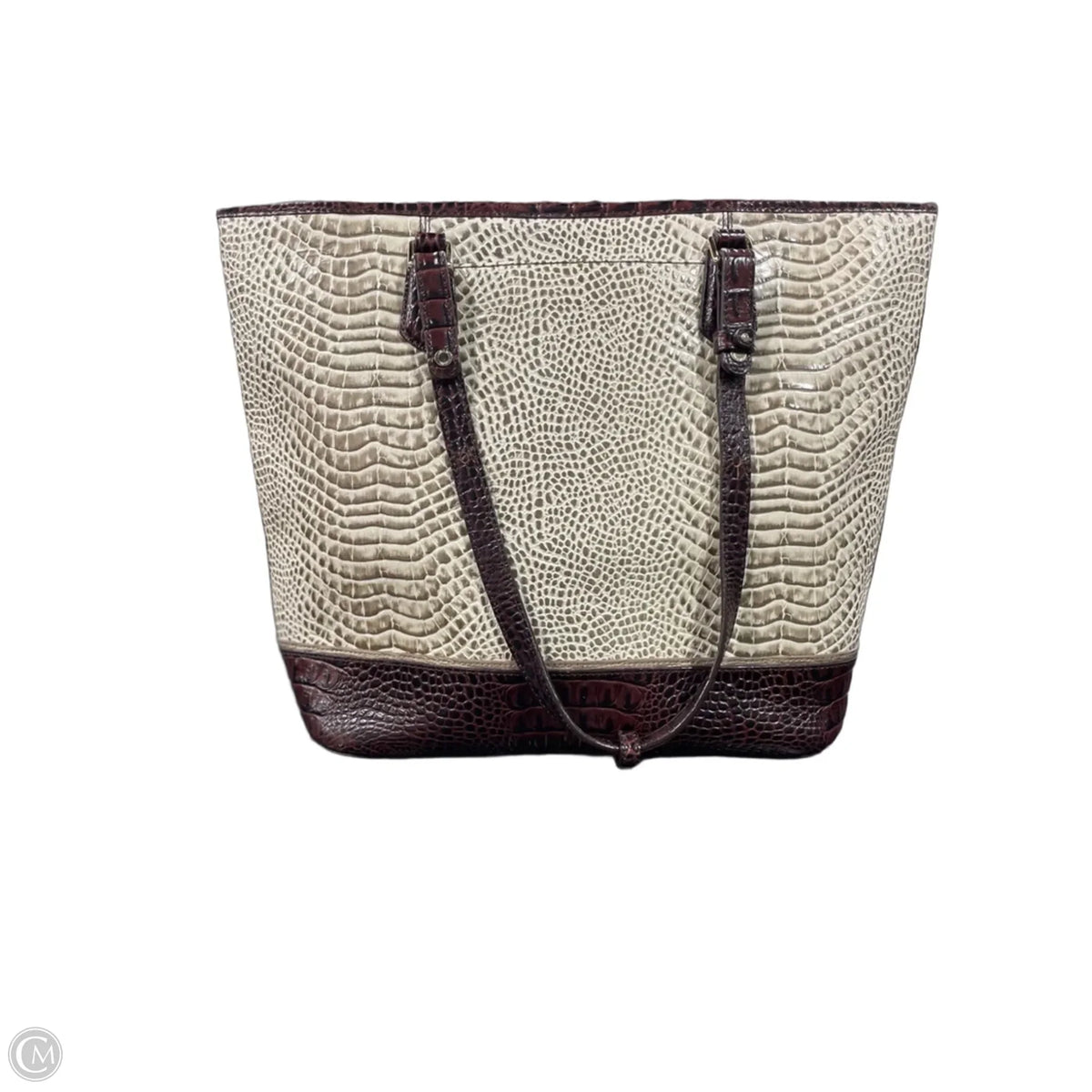 Handbag Designer By Brahmin, Size: Large