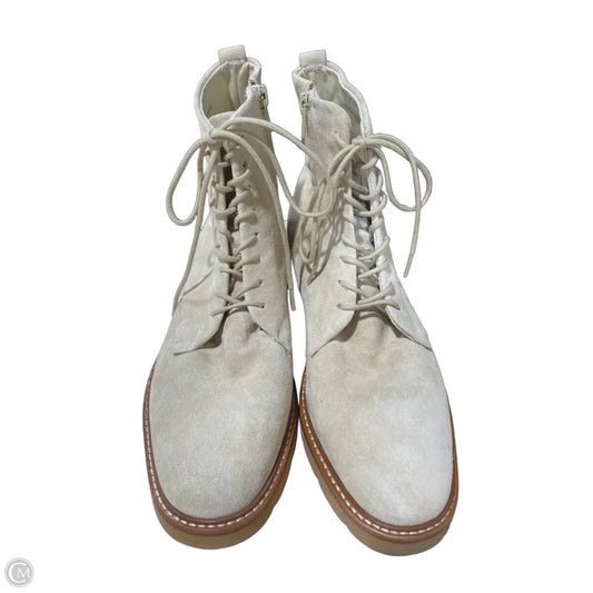Boots Ankle Flats By Vince In Beige, Size: 10