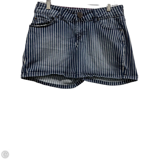 Shorts By Wrangler In Blue & White, Size: 6