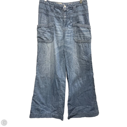 Jeans Straight By Pilcro In Blue Denim, Size: 10