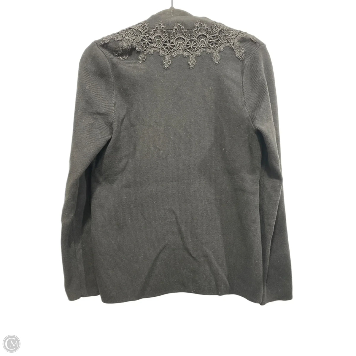 Sweater Cardigan By Chicos In Black, Size: L