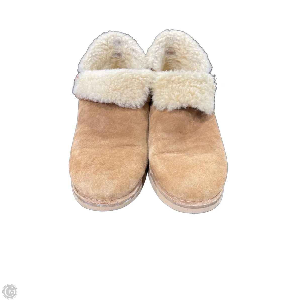 Boots Designer By Ugg In Brown, Size: 9