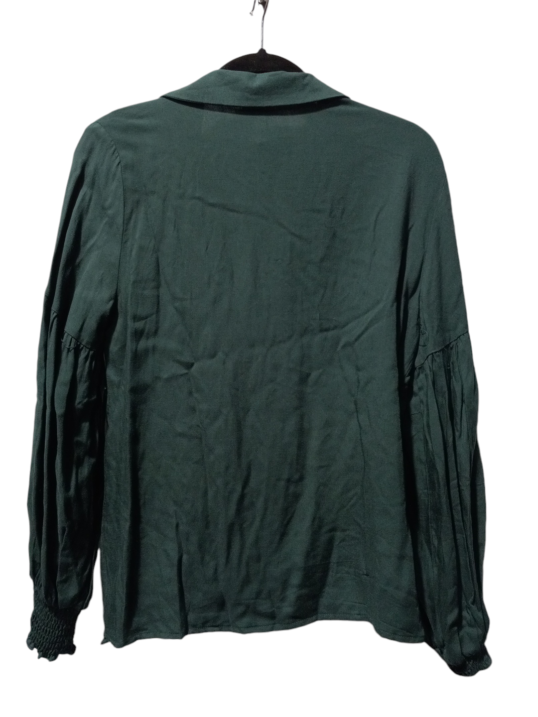 Blouse Long Sleeve By Mustard Seed In Green, Size: S