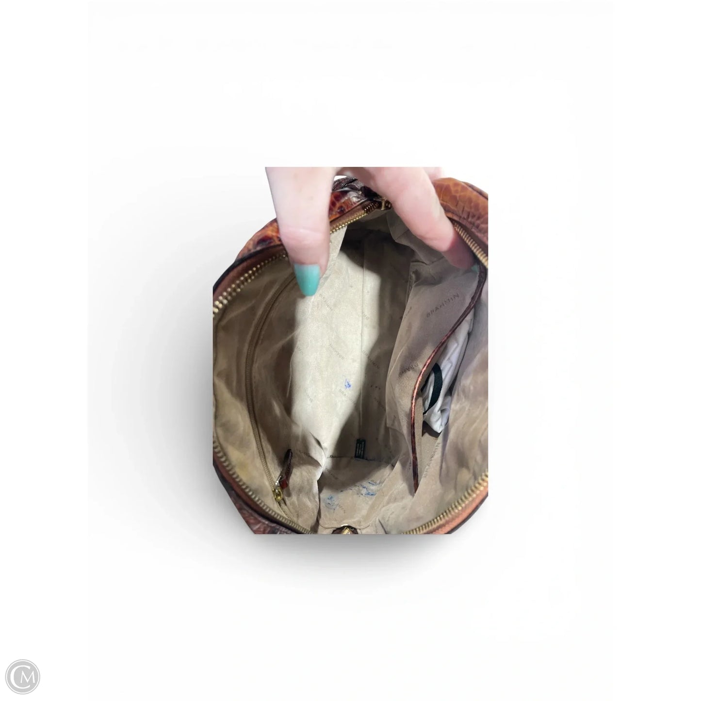 Crossbody Designer By Brahmin, Size: Medium