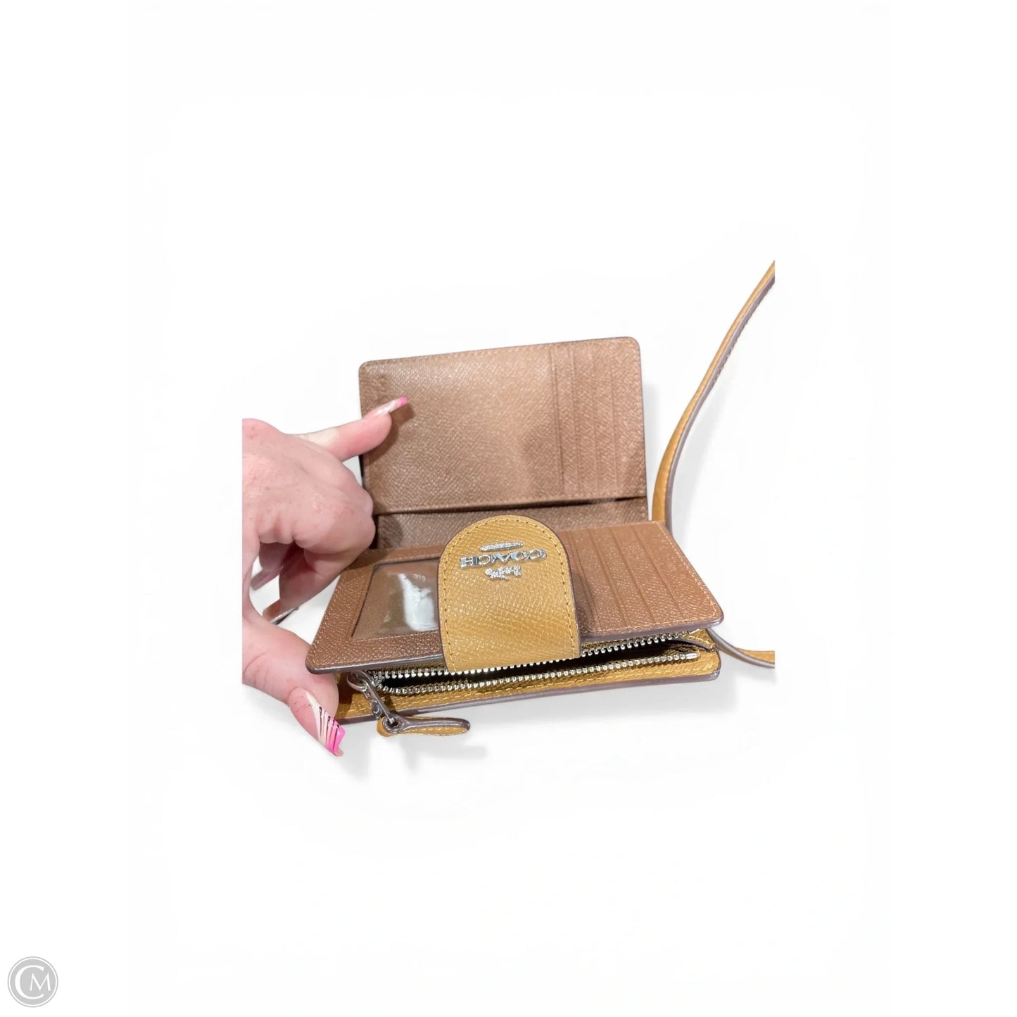 Crossbody Designer By Coach, Size: Large