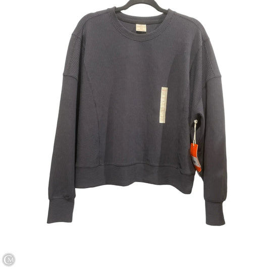Sweatshirt Crewneck By Freely In Black, Size: L