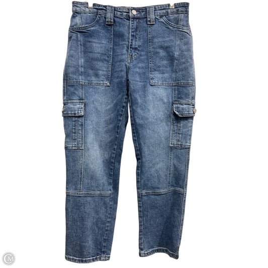 Jeans Straight By Kancan In Blue, Size: 28