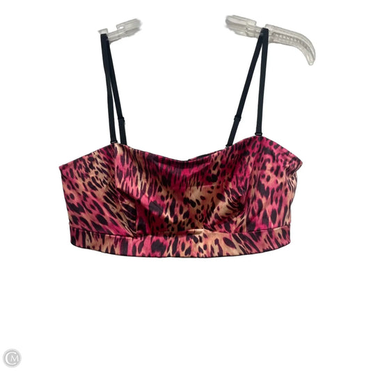 Athletic Bra By Yitty In Animal Print, Size: Xl