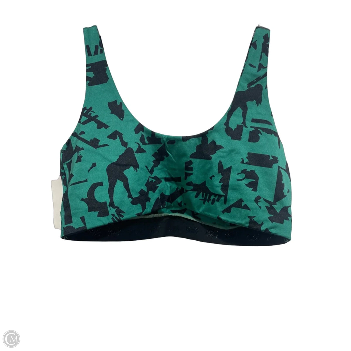 Athletic Bra By Yitty In Green, Size: L