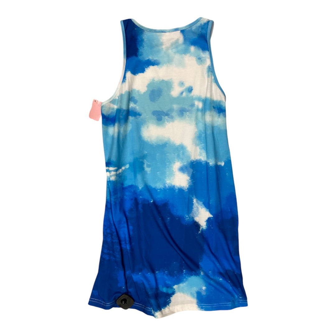 Tunic Sleeveless By Clothes Mentor In Blue, Size: L