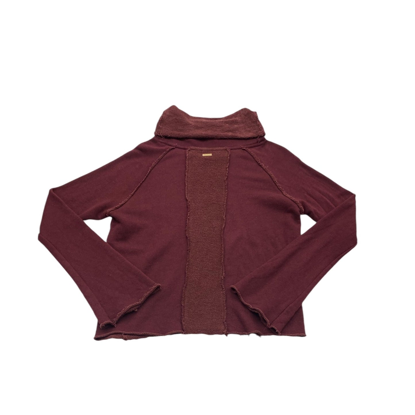 Sweatshirt Crewneck By Alala In Maroon, Size: Xs