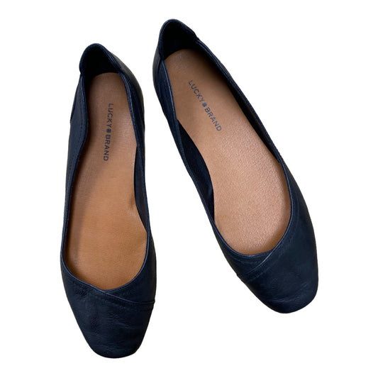 Black Shoes Flats Lucky Brand, Size 8