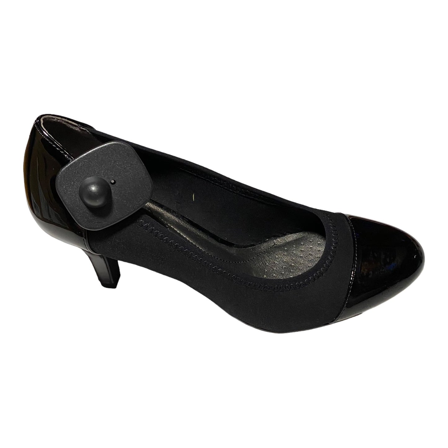 Black Shoes Heels Stiletto Life Stride, Size 9