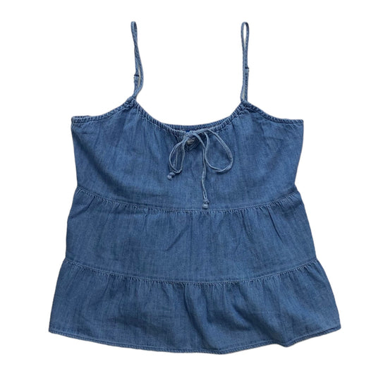 Blue Top Sleeveless Old Navy, Size M
