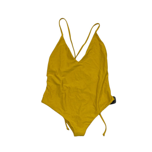 Yellow Swimsuit Free People, Size M