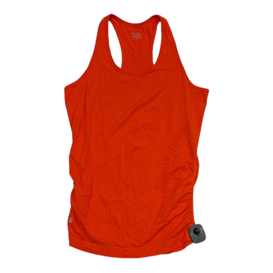 Orange Athletic Tank Top Athleta, Size S